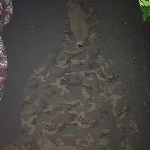 Oversized Camo Hoodie